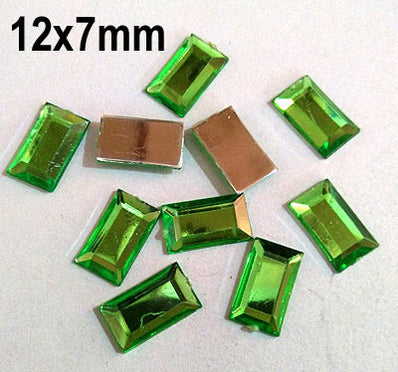 500 PCS Acrylic Craft Gems Kundan Stone Used in Nail Art, Clothing, Jewelry adornment, Crafts  etc. Not adhesive Flat Back can use glue to finish your project