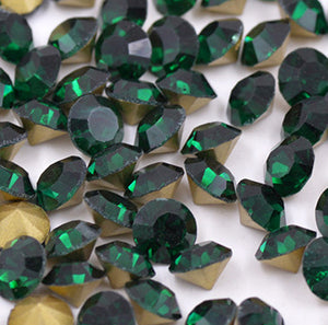5.80mm, Flatback Chatons, Glass Rhinestone, Sold Per Pack of 144 Pcs, Size SS-27