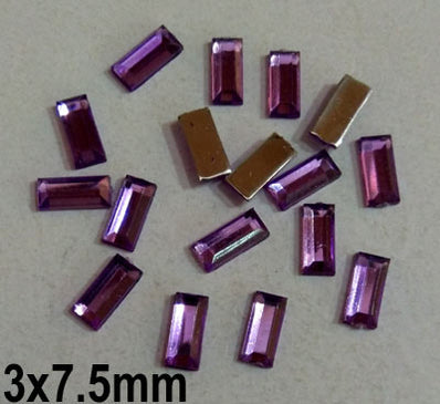 500 PCS Acrylic Craft Gems Kundan Stone Used in Nail Art, Clothing, Jewelry adornment, Crafts  etc. Not adhesive Flat Back can use glue to finish your project