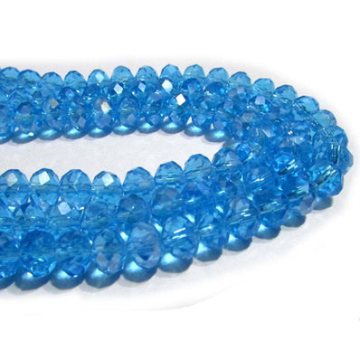 8x6mm Crystal Rondelle Beads, Crystal Glass Beads For Jewelry making Length of strand: 41 cm ( 16 inches ) About 70~72 Beads