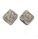 10 Pcs Pack, Approx Size 16mm,Aluminum Metal Beads, Antiqued, Light Weight for Tribal Jewellery