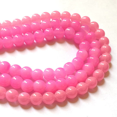 10mm Glass Beads Sold Per Strand of 16" About 40~41 Beads Colorful Agate,onex, jade Replica (Imitation) No Guarantee and Exchange due to color dyed