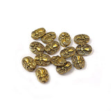 12x15mm Size Oxidized Metal Beads for Jewellery Making 20 Pcs pack