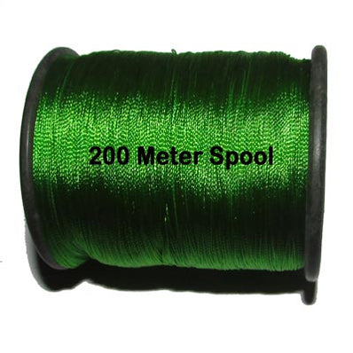 Very thin size white silk cords, perfect for making seed beads jewellery