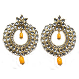 Traditional Marriage Party Bridal Earring Bold Large and Heavy Eye Catching
