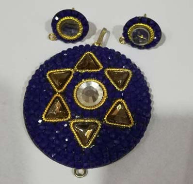 Pachi Work Fashion Pendants Set , Sold by per Set