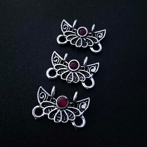 10 Pcs Pack, 10x19 mm, Stone studded connectors,
Can be also used as Earring Base,