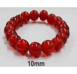 10 Pcs Pack Size about 10mm,Round, Resin Beads, Red Color,