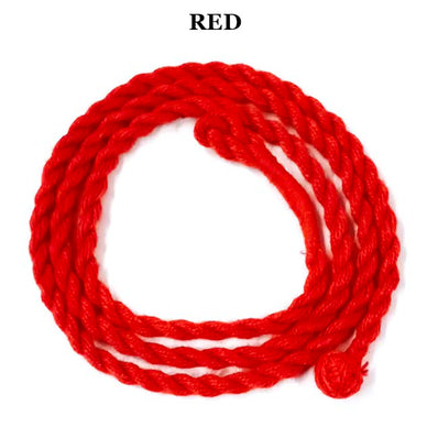 Handmade Jewelry Making Cotton Dori Rope Maroon Sold by per Piece '30inch'