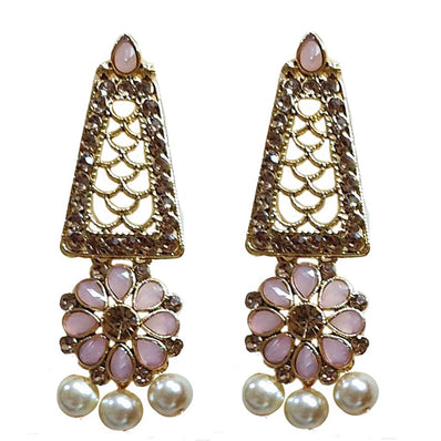 Traditional Marriage Party Bridal Earring Bold Large and Heavy Eye Catching