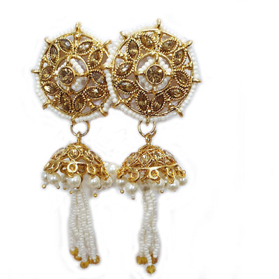 Traditional Marriage Party Bridal Earring Bold Large and Heavy Eye Catching