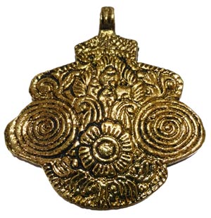 Light Weight, Gold Plated, Aluminum Pendants,Size about 50~60mm