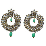 Traditional Marriage Party Bridal Earring Bold Large and Heavy Eye Catching