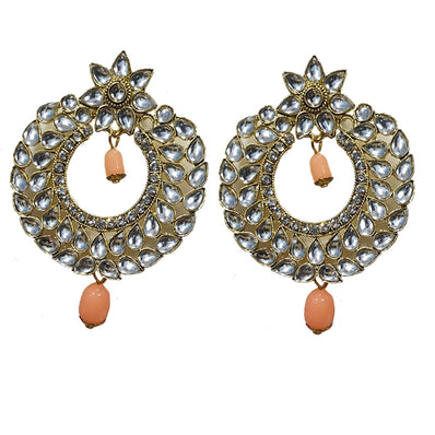 Traditional Marriage Party Bridal Earring Bold Large and Heavy Eye Catching