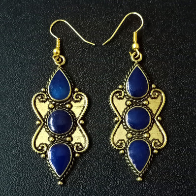 Size 58x18mm Per pair Pack Nepali Earrings,