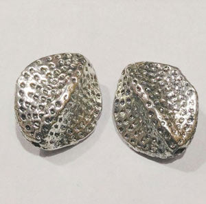 10 Pcs Pack, Approx Size 27x18mm,Aluminum Metal Beads, Antiqued, Light Weight for Tribal Jewellery