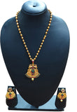 High Quality Premium Matt Finish Gold Necklace Sold by Per Set