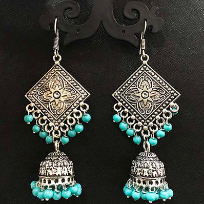 High Quality Indian Made Oxidized Jhumka Earring Sold by per Pair Pack