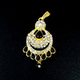 28x65 mm Stone Pendants high quality stone setting gold plated Sold by Per Piece