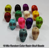 10 Pcs Pack Size about Resin Beads 12 Colors Mixed