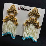 Traditional Marriage Party Bridal Earring Bold Large and Heavy Eye Catching