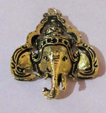 45mm, Ganesha Elephant Temple Pendants, Gold plated, sold Per Piece Pack