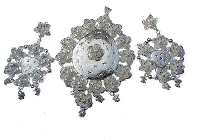 Very large Size (Palm Size) classical Pendant set for bold jewellery