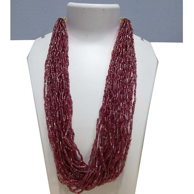 20~30 Line 28" long Multi Row Seed Beads Glass Jewellery Necklace