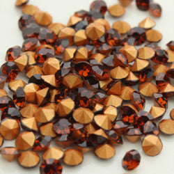 3mm, Flatback Chatons, Glass Rhinestone, Sold Per Pack of 144 Pcs, Size SS-11