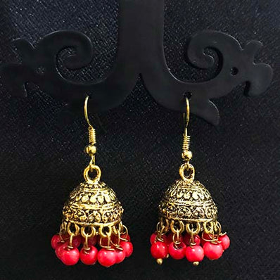 High Quality Indian Made Oxidized Jhumka Earring Sold by per Pair Pack