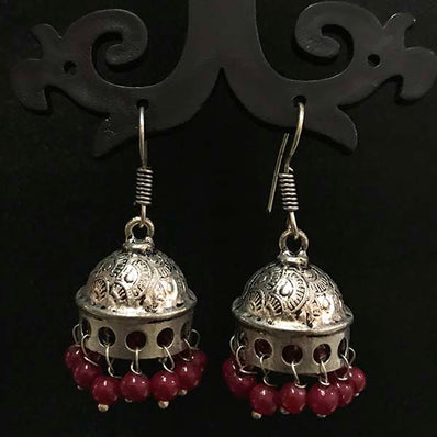 High Quality Indian Made Oxidized Jhumka Earring Sold by per Pair Pack