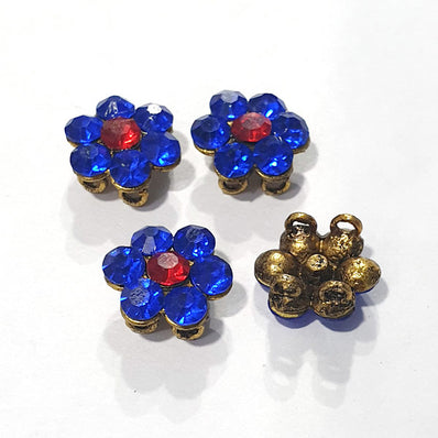 2 Pcs Pack Kundan Beads