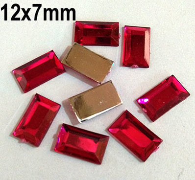 500 PCS Acrylic Craft Gems Kundan Stone Used in Nail Art, Clothing, Jewelry adornment, Crafts  etc. Not adhesive Flat Back can use glue to finish your project