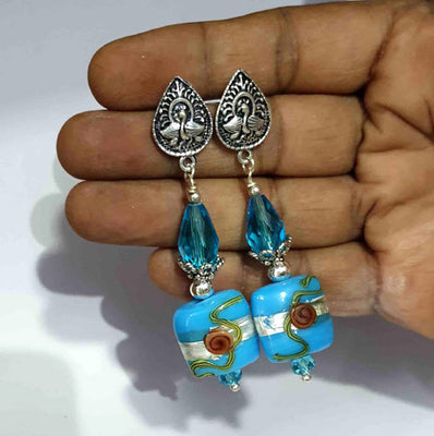 Buy at Factory Price handmade lampworked Glass Beads faishon Earrings European Style
