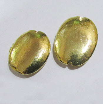 10 Pcs Pack, Approx Size 30X40mm,Aluminum Metal Beads, Antiqued, Light Weight for Tribal Jewellery