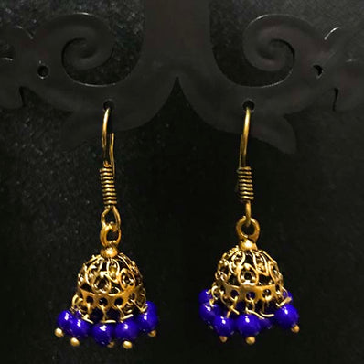 High Quality Indian Made Oxidized Jhumka Earring Sold by per Pair Pack