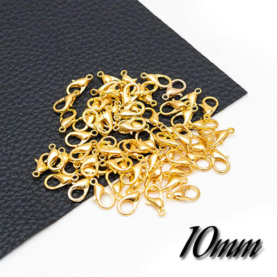 20 Pcs Pack Small Size Lobster Clasps Lock Jewelry making findings for necklace and bracelets