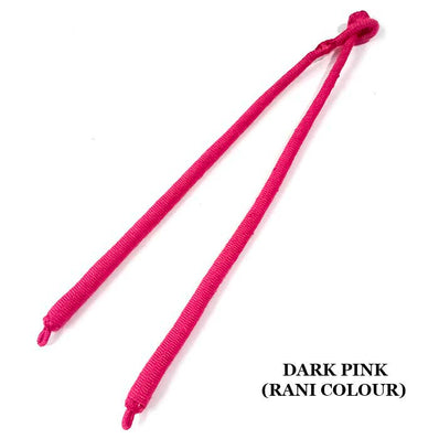 Handmade Jewelry Making Cotton Dori  Back Rope 9-9.5inch Sold by per piece pack