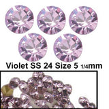 Chatons, Glass Rhinestone, Sold Per Pack of 72 Pcs, Size specified on product images