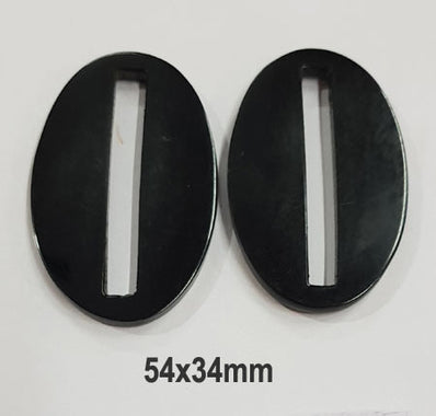 2 Pcs Pack 54x34mm Resin Beads