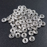9x3mm Size Jewelry making Oxidized Metal Beads, Sold Per Pack of 50 pcs