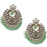 Traditional Marriage Party Bridal Earring Bold Large and Heavy Eye Catching