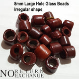 Sale ! about 8mm Size, loose Pony irregular shape, No Return or exchange due to handmade