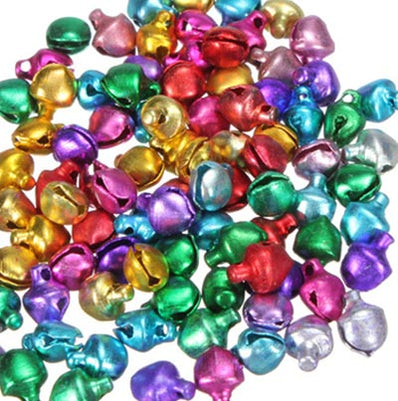 6-7 mm Size Metal Bells Multi, in earring and Jewellery Sold by 200 Pcs Pack.