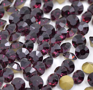 4.80mm, Flatback Chatons, Glass Rhinestone, Sold Per Pack of 144 Pcs, Size SS-20