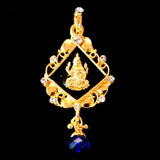 36x65 mm Stone Pendants high quality stone setting gold plated Sold by Per Piece