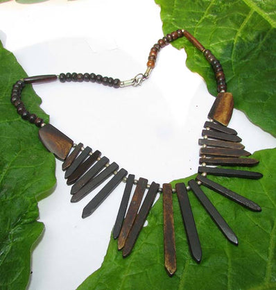 Beaded Ethnic Fashion Necklace, European Style