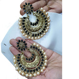 Traditional Marriage Party Bridal Earring Bold Large and Heavy Eye Catching