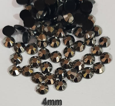500 Pcs pack Round Acrylic stone for adornment Size mentioned on image