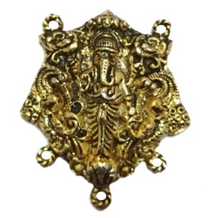 Deep Oxidized ,About 55mm Temple Pendants, Sold Per Piece.